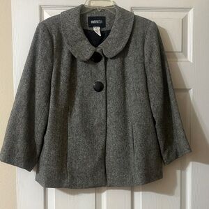 Metrostyle Women's Charcoal Blazer